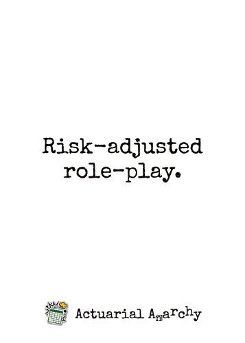 Actuarial Anarchy Sample Answer